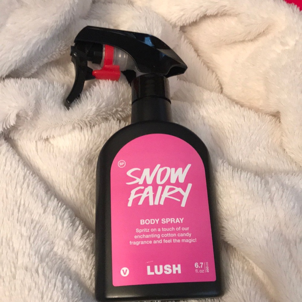 Lush Snow Fairy body spray (full sized bottle)